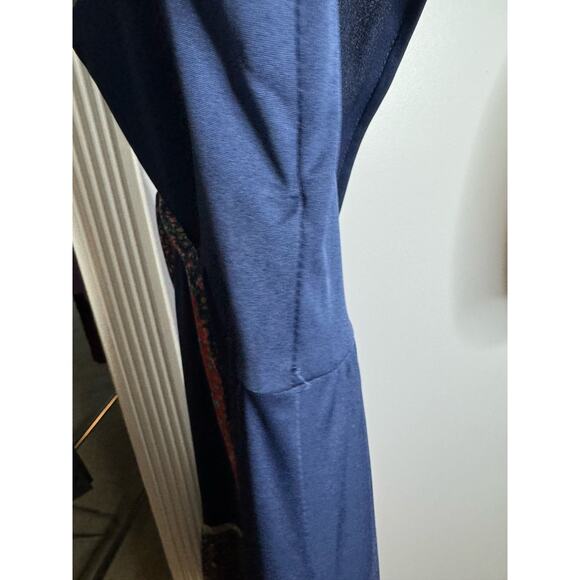 Jody T of California Vintage 70's Prairie Cottage Tier Floral Ruffle Midi Dress - Picture 15 of 16